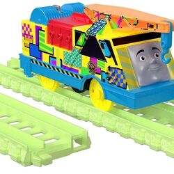 Thomas trackmaster glow in the dark set online
