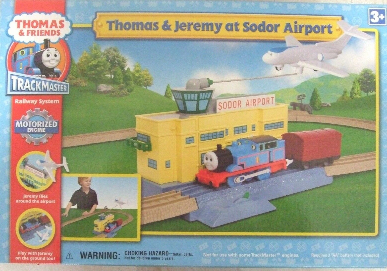 Thomas and Jeremy at Sodor Airport Thomas Motorized Wiki Fandom