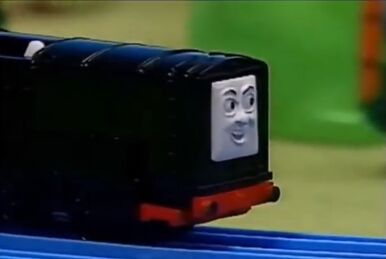 First Story Set Green Thomas and Black James Thomas Motorized