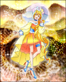 Cure Etoile cheer (blue to yellow)