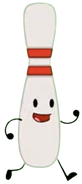 Transparent photo of bowling pin for those who need an idle of him.