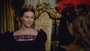Anne attempts to; make friends; with Mary Tudor.