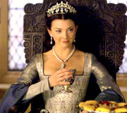 Natalie Dormer as Anne Boleyn in The Tudors