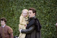 Elizabeth with her father (Season Two)