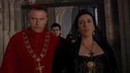 Wolsey argues with Queen Catherine