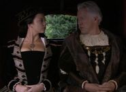 Thomas Boleyn and his daughter Anne during the sweating sickness outbreak/