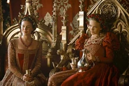 Lady Anne of Cleves drinks; with queen Catherine Howard.