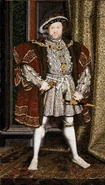 Historical portrait of King Henry VIII.