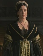 Catherine argues with her adversary, Cardinal Wolsey.