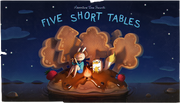 Five Short Tables titlecard