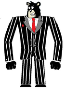 Agent R in tuxedo