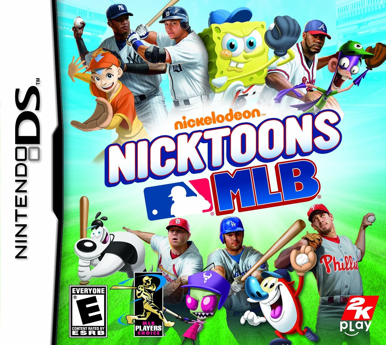 Nickelodeon Nicktoons MLB Microsoft Xbox 360 Baseball Video
