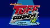 Kitty in the T.U.F.F. Puppy title screen.