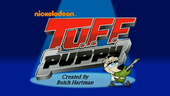 Keswick in the T.U.F.F. Puppy title screen.