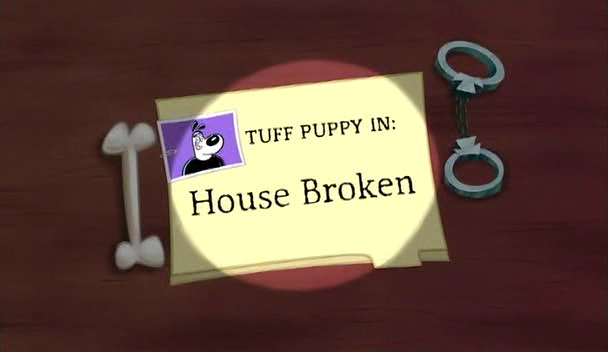 House deals broken puppy