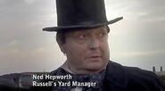 Shaun Prendergast as Ned Hepworth in "Seven Wonders of the Industrial World".