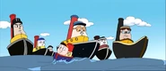 SaltysLighthouse CartoonTugs.png (822 KB) Cartoon animated Tugs characters in the intro. From left to right, Top Hat, Ten Cents, Zug, Sunshine, Hercules, Z.B., and Otis.