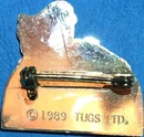 Tugs Logo Pin (reverse side)