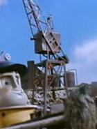 Albert Sparky (the crane Jack is normally attached to)