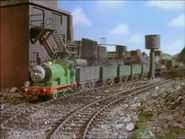 The brown building reused in Thomas and Friends