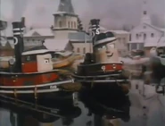 The main pier building reused on the Uptown set