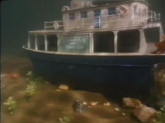 The Fultan Ferry underwater in Quarantine