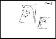 Concept art of the Diesel Tug's face