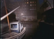 The side of the pier