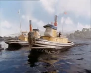 Warrior176.png (350 KB) Warrior accidentally causes a wave that sinks Big Mac's barge