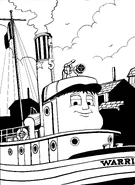 ColouringAndCutOutBook 15 Warrior.jpg (4.59 MB) Colouring Book Depiction