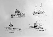 Conceptual character designs