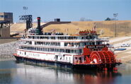 The Delta Queen, the Fultan Ferry's purported design inspiration.