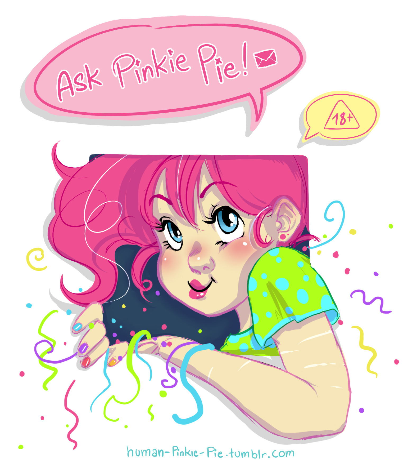 pinkie pie human anime