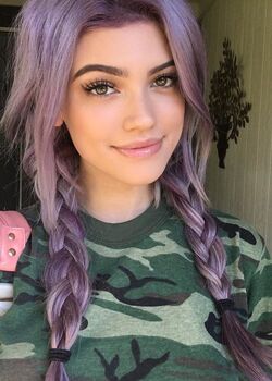 pastel purple hair tumblr