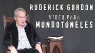 Mensaje de Roderick Gordon para MundoTúneles (Subtitulado)