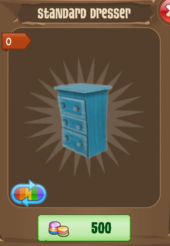 Standard Dresser Tunnel Town Wiki Fandom