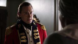 John André asks Abigail to deliver a book and a letter to Peggy Shippen for him