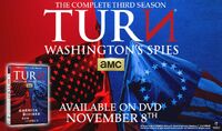 Turn Season 3 DVD advertisement
