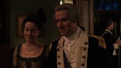 George Washington with Martha Washington