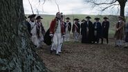 General Washington at André's hanging. From "Trial and Execution".