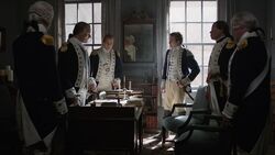 George Washington informs his generals of his plan