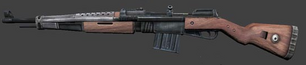 A Gewehr 47 as it appears in-game.