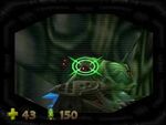 The scope toggled in Turok 2: Seeds of Evil