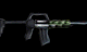The Assault Rifle's icon from the in-game Weapon Menu in Turok 3: Shadow of Oblivion.