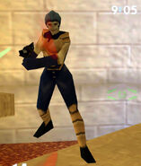 Adon as the "Seeker" in Turok: Rage Wars.