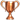Bronze trophy icon