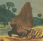 Dimetrodon from the Dell comics