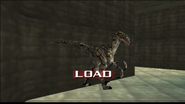 The Raptor on the Nintendo 64 version's multiplayer character select screen.