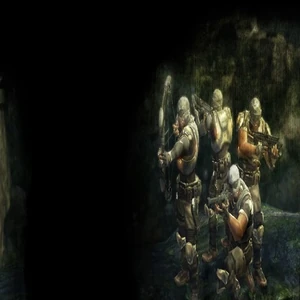 The icon for the co-operative experience in Turok.