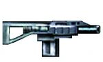 The Assault Rifle's icon from the in-game Weapon Menu in Turok 2: Seeds of Evil.